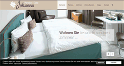 Desktop Screenshot of pension-johanna-allgaeu.de